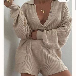 BRAND NEW FP Beach Picnic Sweater Romper